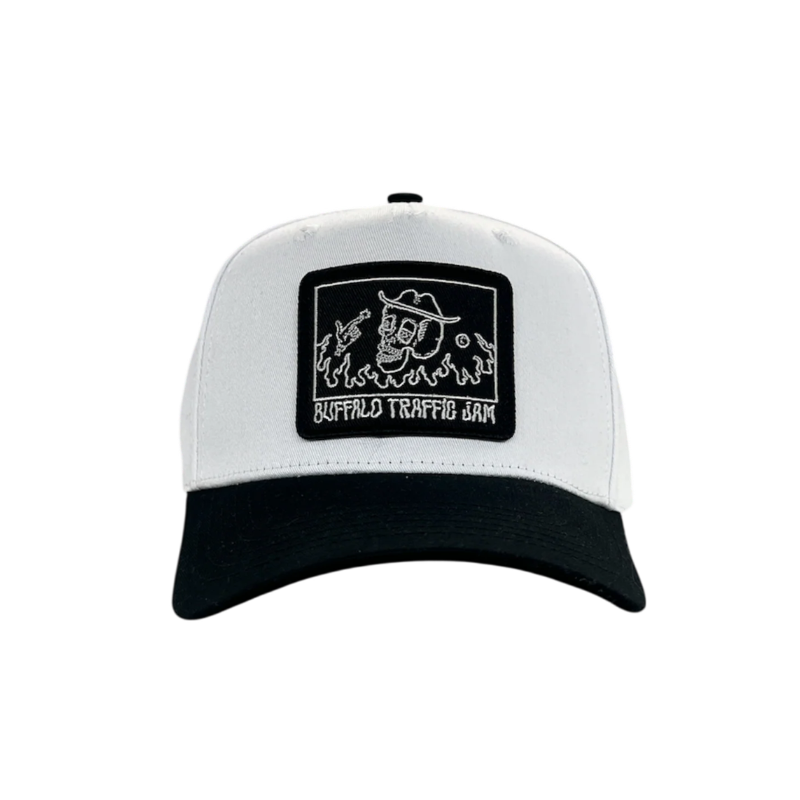 Harvest Greek Black & White Hat