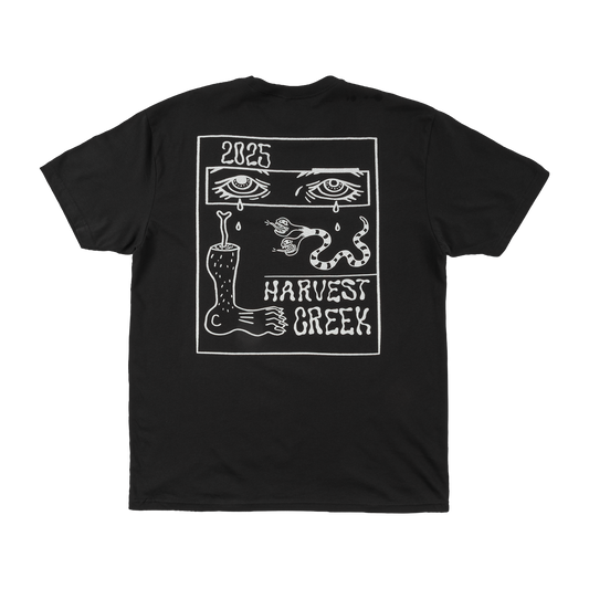 Harvest Greek 2025 Black Tee