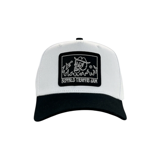Harvest Greek Black & White Hat