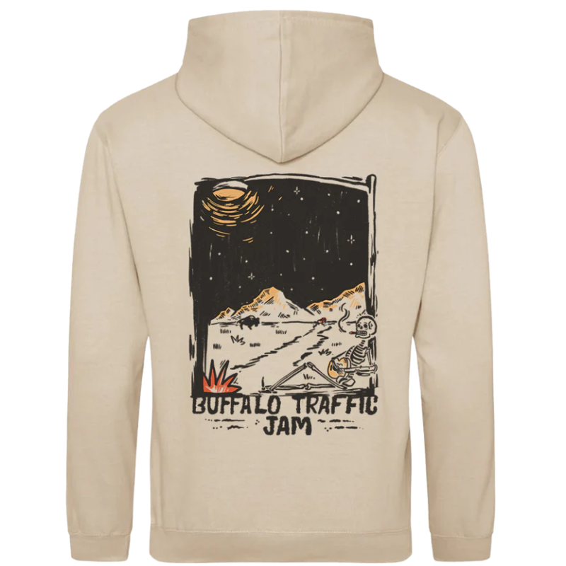 Skeleton Cowboy Desert Hoodie