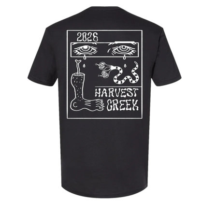 Harvest Greek 2026 Black Tee