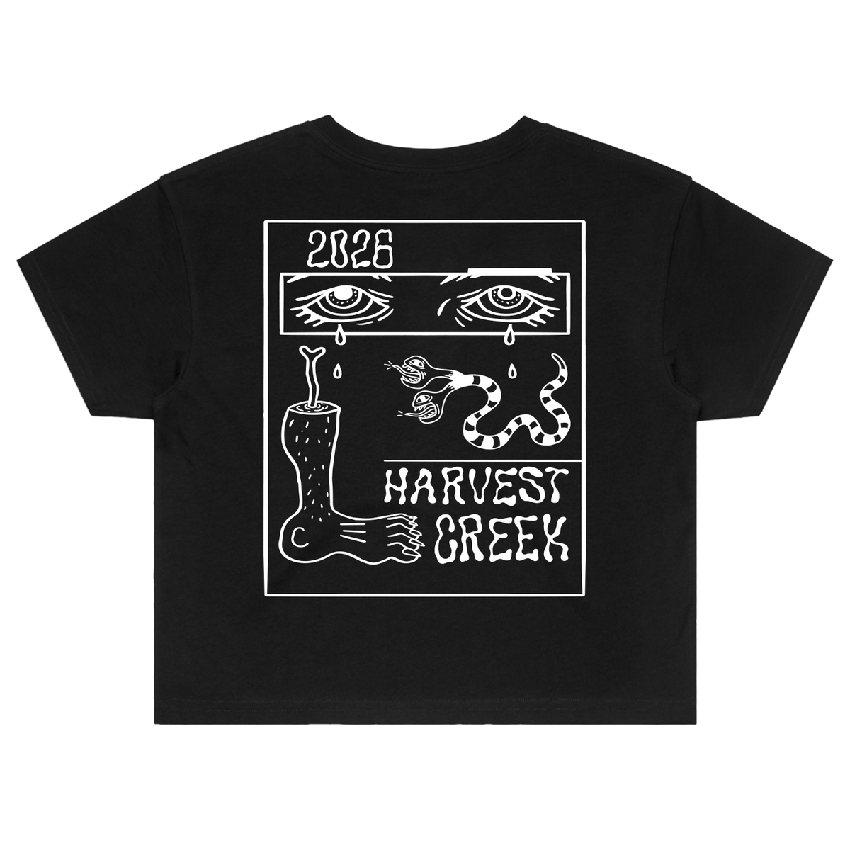Pictures of You Women's Crop Tour Tee