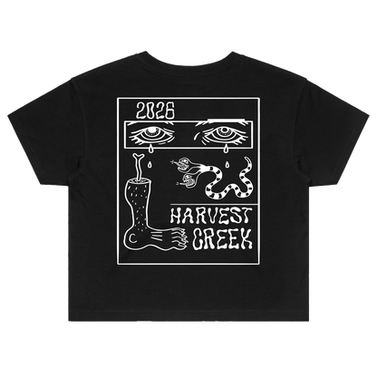 Pictures of You Women's Crop Tour Tee