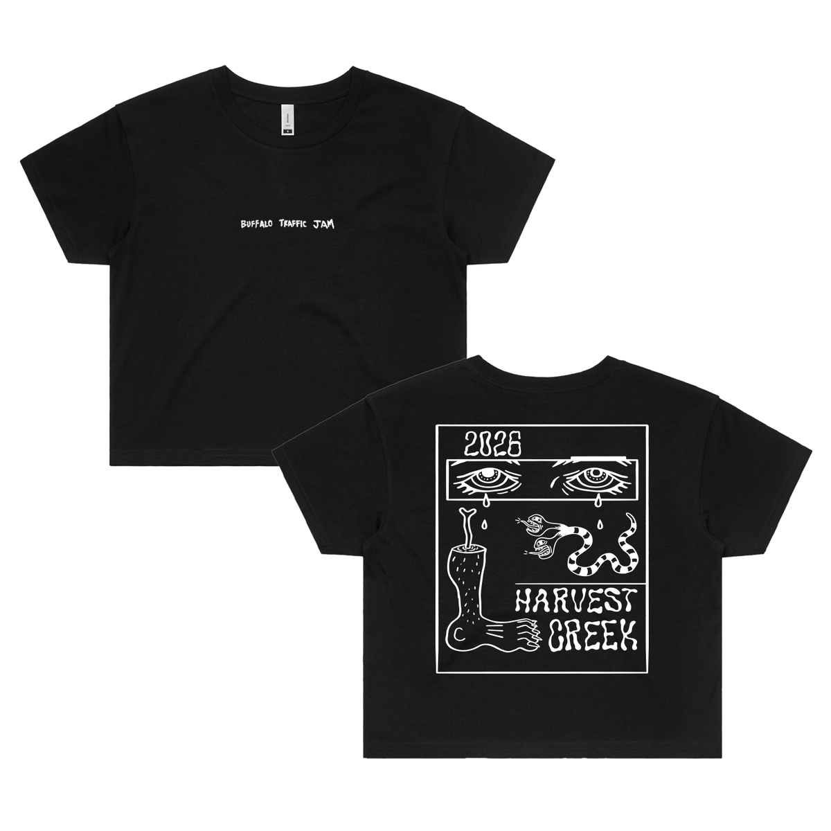 Pictures of You Women's Crop Tour Tee